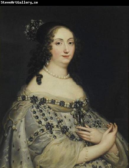 Justus van Egmont Portrait of Louise Marie Gonzaga de Nevers